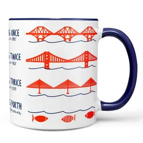 Forth Bridges Chunky Mug