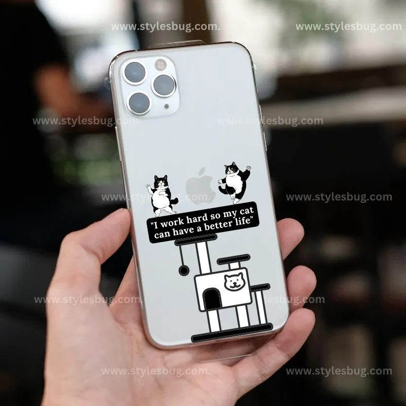 Funny Cat Breed phone cases from Style's Bug (UV printed)