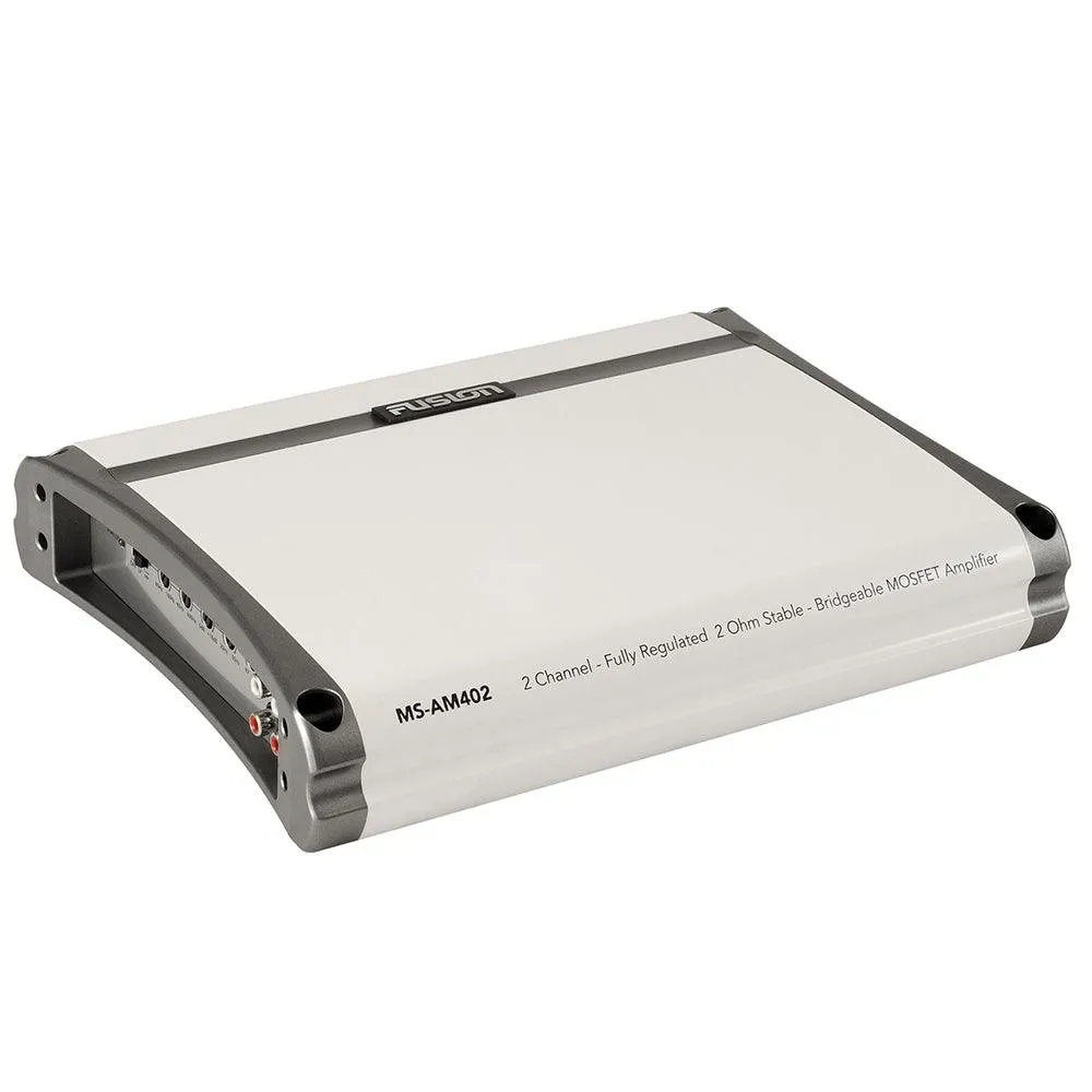 Fusion MS-AM402 2 Channel Marine Amplifier - 400W [010-01499-00]