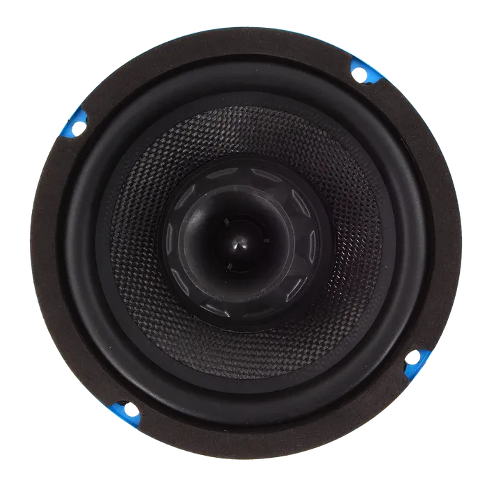 Galeforce F1-65 6.5" 100W RMS Marine Midrange Speakers with Built-in Bullet Tweeter (Pair)