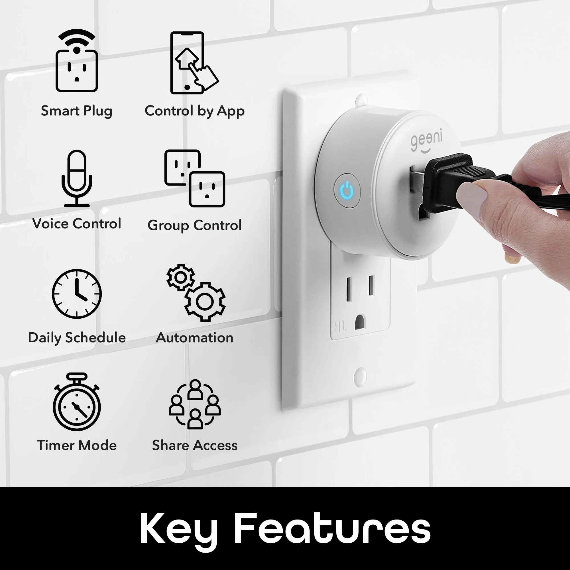 Geeni Dot Smart Plug (2-Pack)