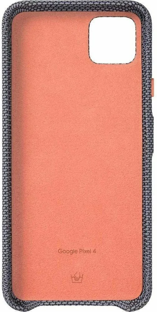 Authentic Google Pixel 4 XL Fabric Case Cover - Sorta Smokey Gray GA01277