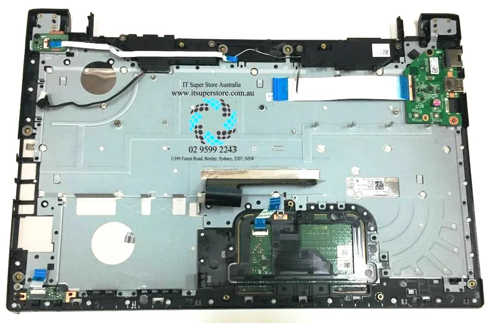 Genuine Toshiba Satellite A000388420 Top Cover with Keyboard Black & Gold