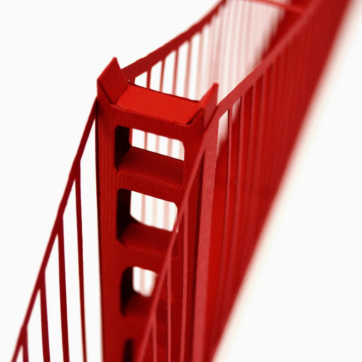 Golden Gate Bridge Assembled Model