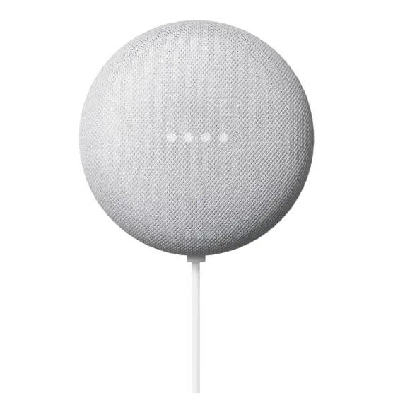 Google Nest Mini Smart Speaker Chalk