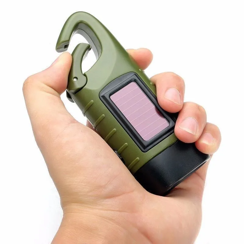 Hand Crank Flashlight