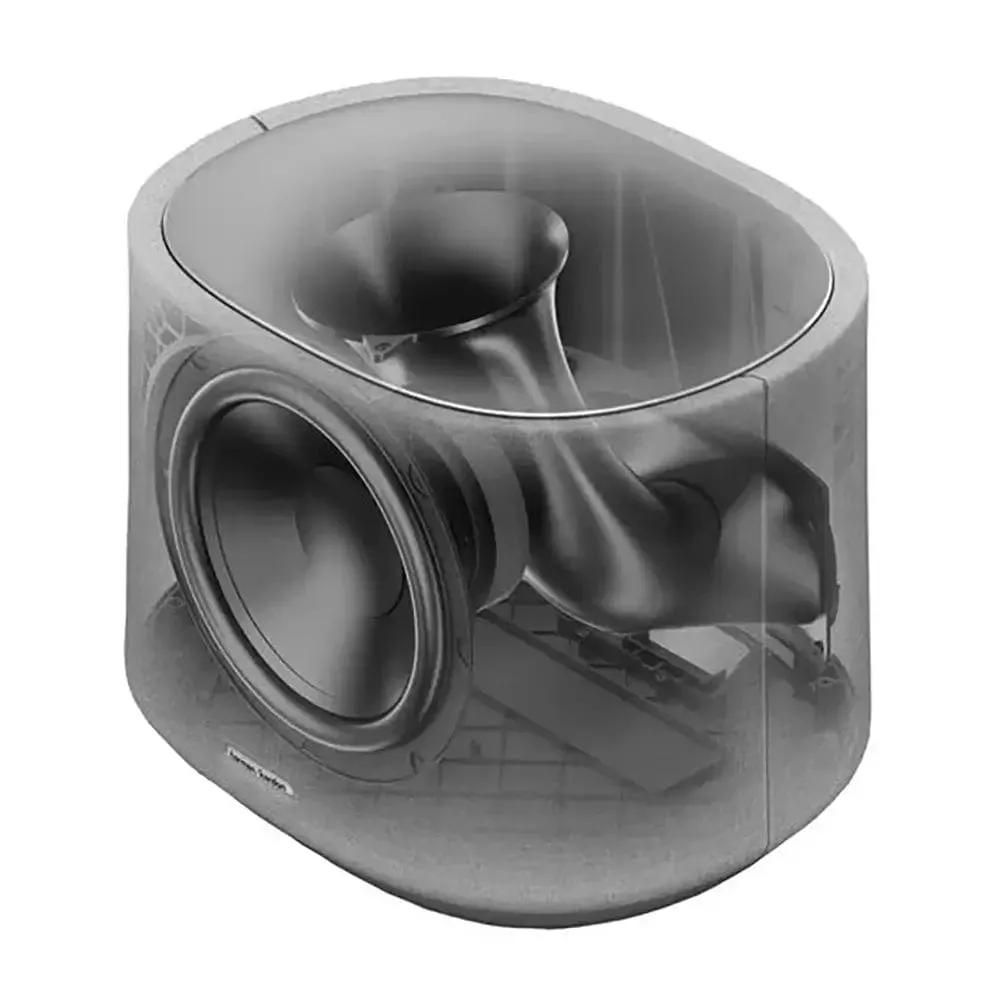Harman Kardon Citation Sub Wireless Subwoofer, 44.7cm Wide - Grey