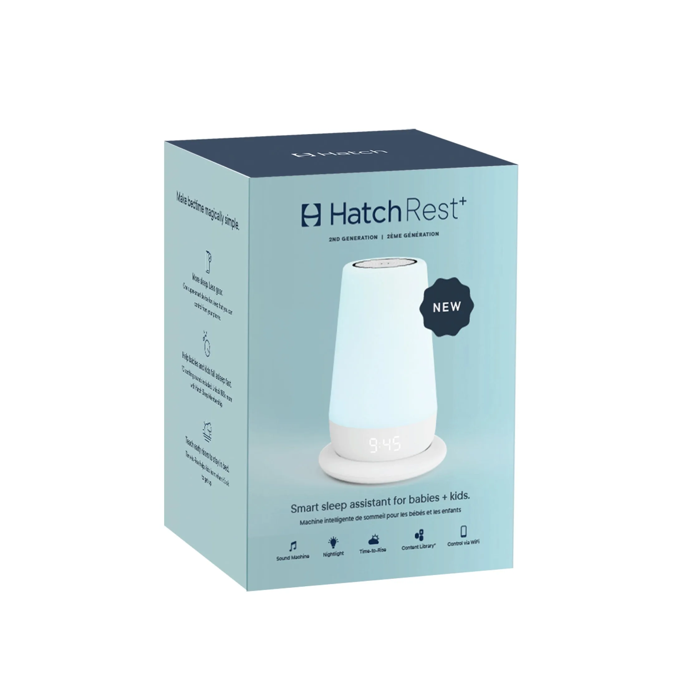 Hatch Rest Plus  2nd Gen Nightlight, Sound Machine