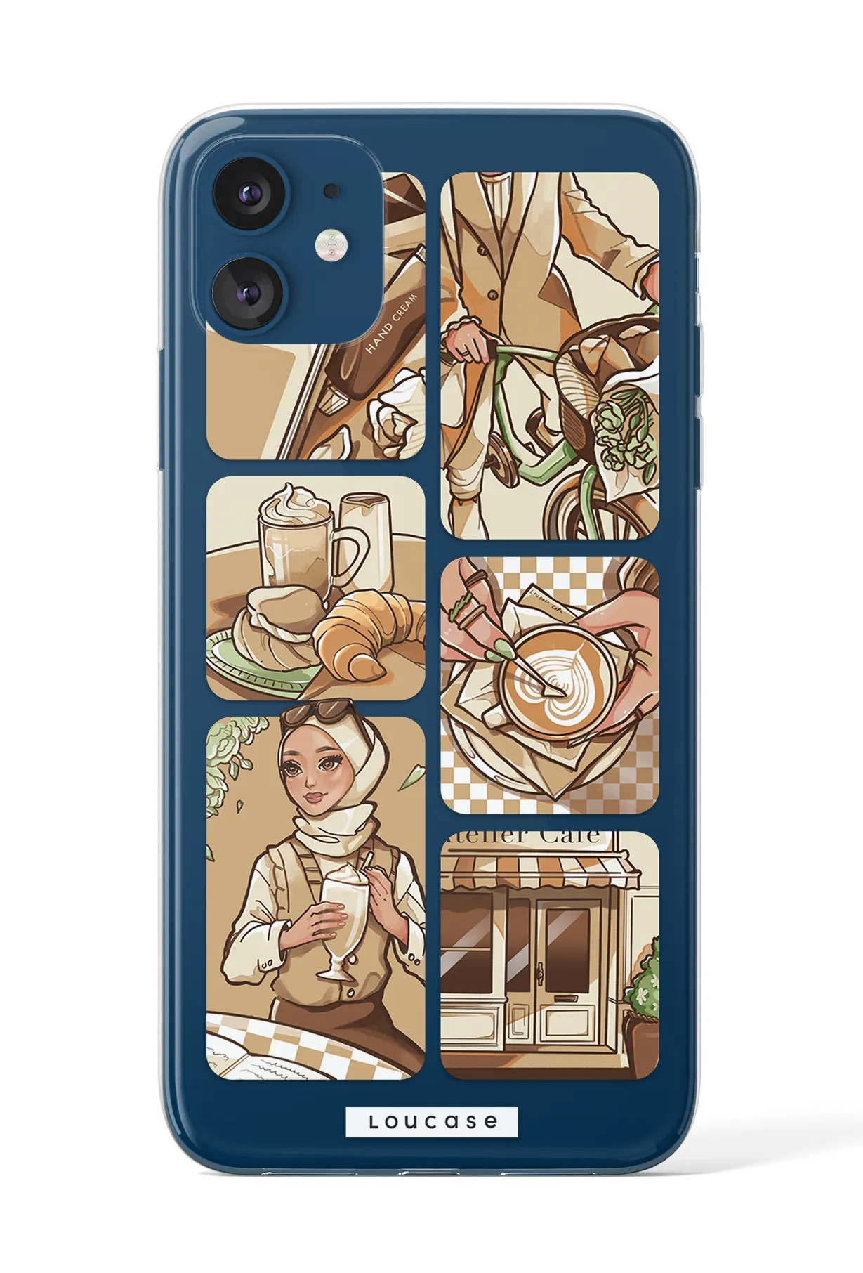Hazel Latte - KLEARLUX™ Special Edition Café Soireé Collection Phone Case | LOUCASE