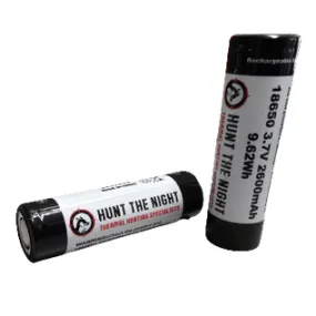 HUNT THE NIGHT 18650 2600MAH RECHARGEABLE BATTERY