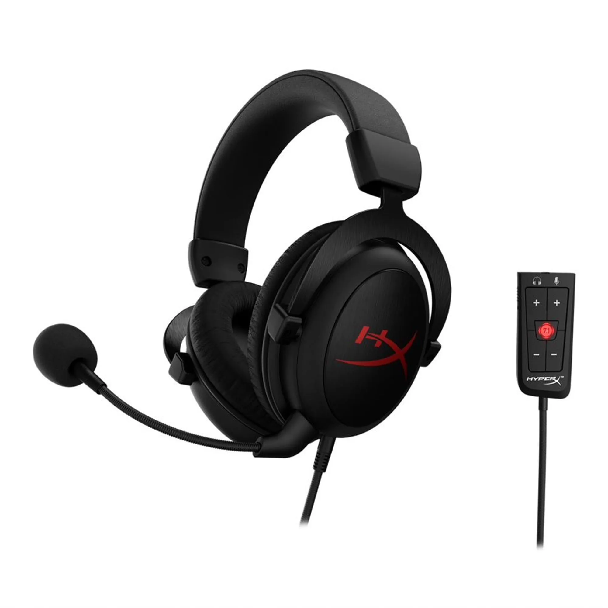 HyperX Cloud Core 7.1 Gaming Headset - Black