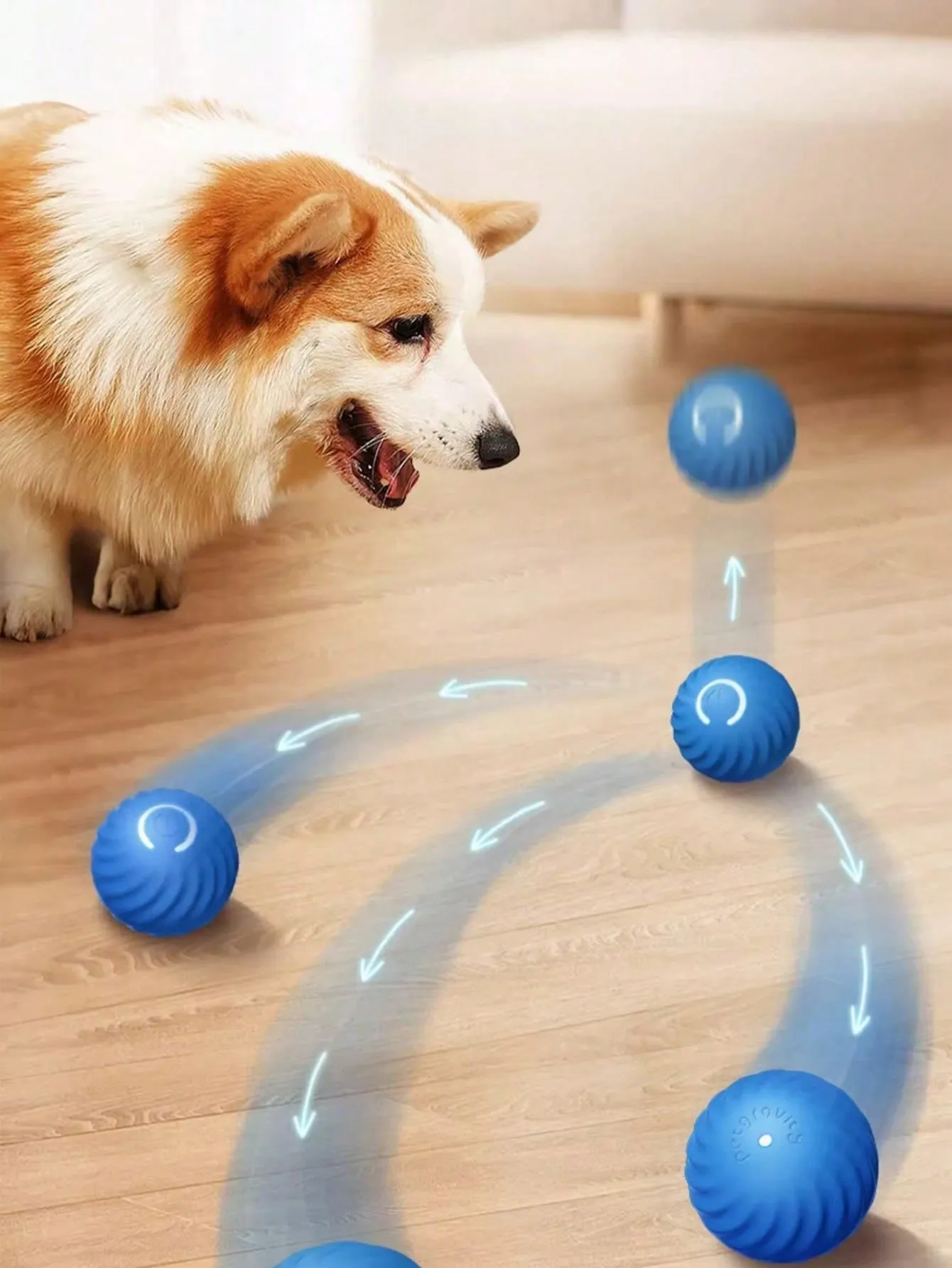 Intelligent Bounce Ball Designed For Medium To Large Dogs To Chase And Chew