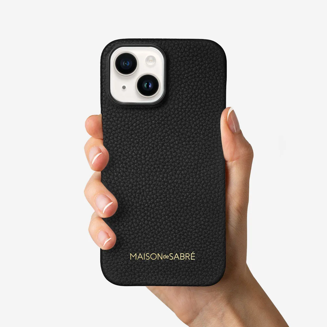 iPhone 15 Case - Black Caviar
