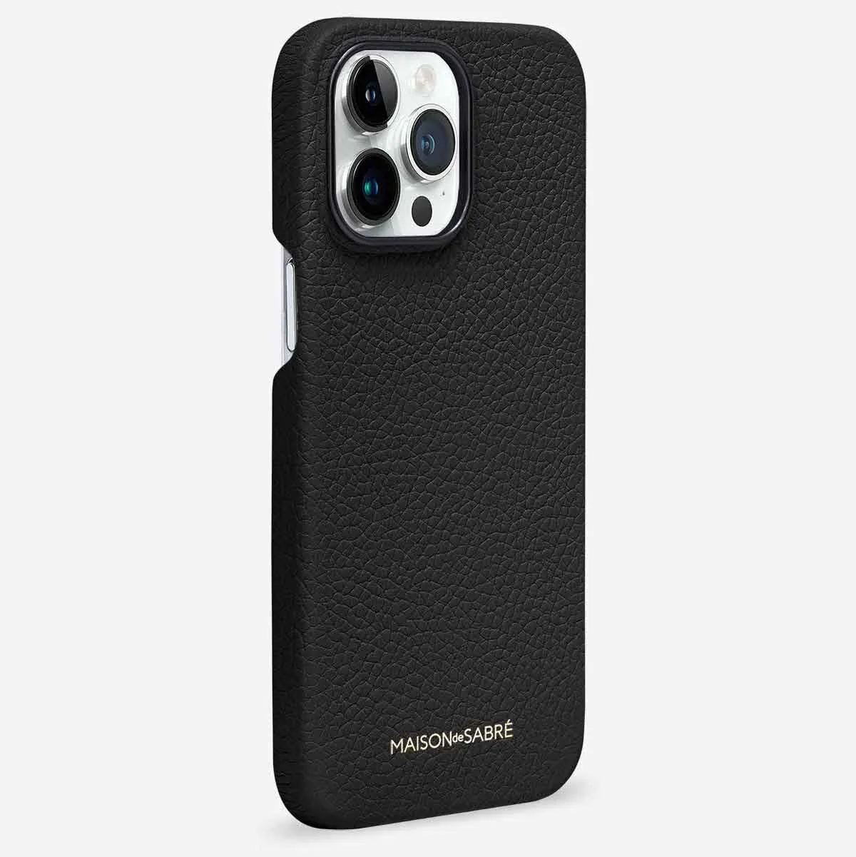 iPhone 15 Pro Case - Black Caviar