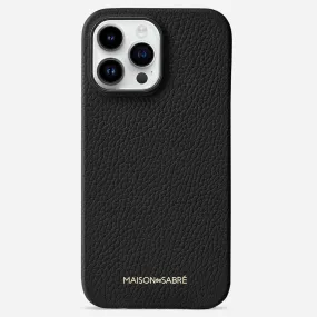 iPhone 15 Pro Case - Black Caviar