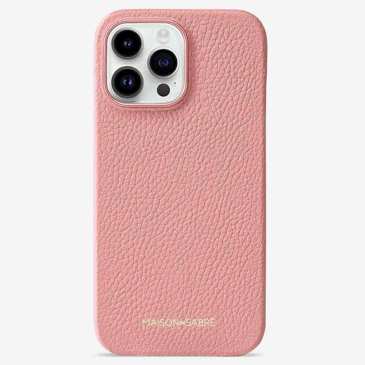 iPhone 15 Pro Case - Pink Lily
