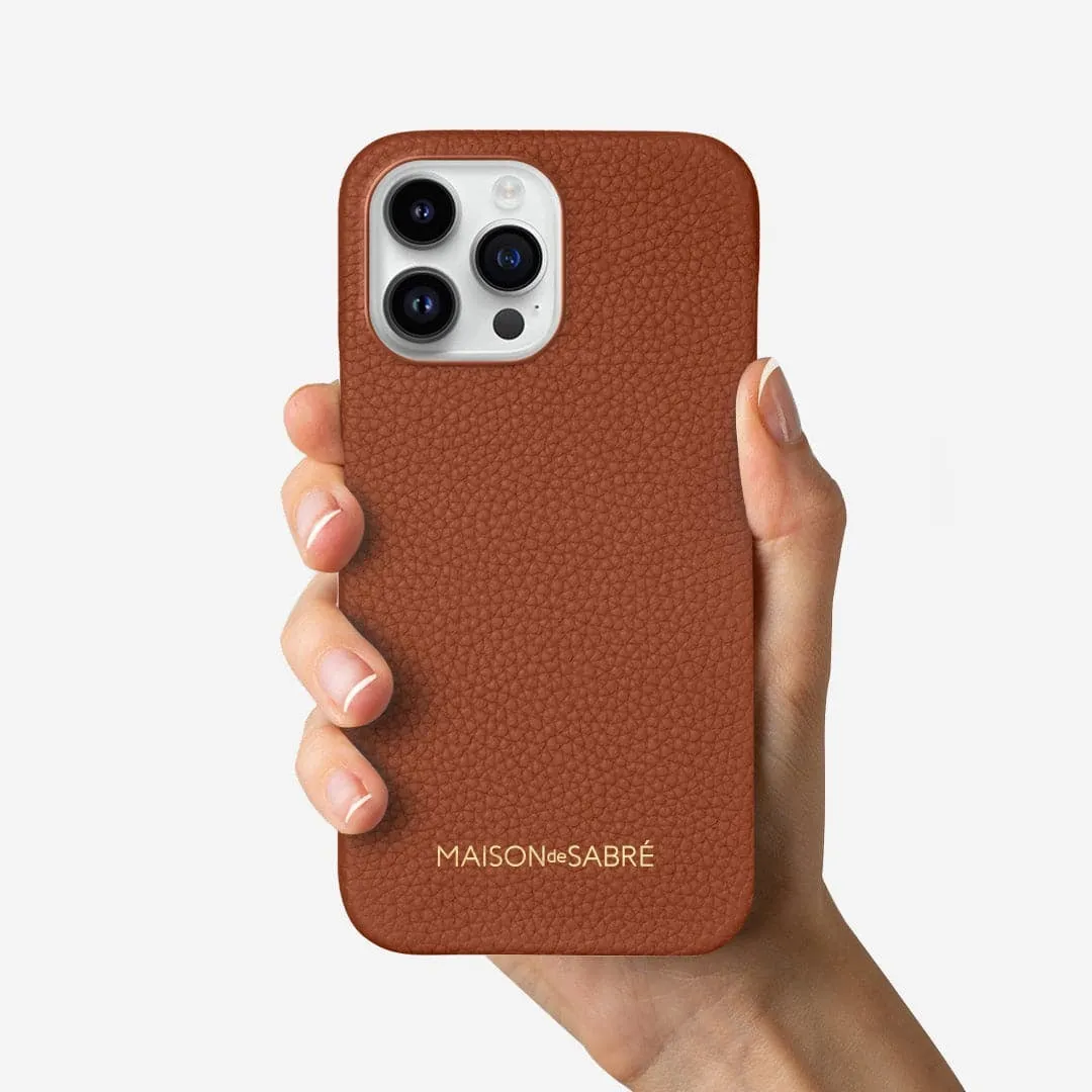 iPhone 15 Pro Case - Walnut Brown