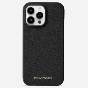 iPhone 15 Pro Max Case - Black Caviar