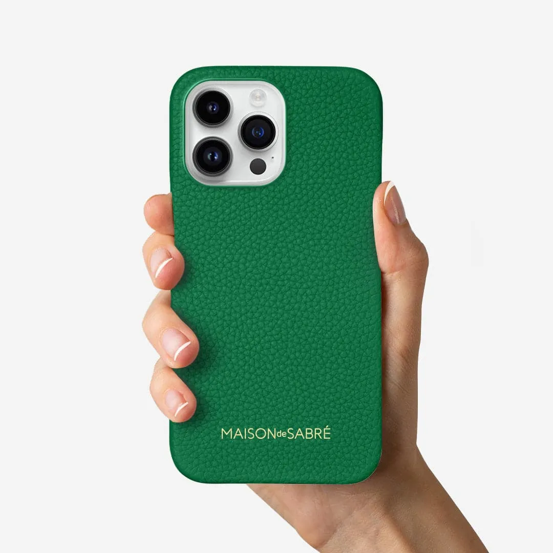 iPhone 15 Pro Max Case - Emerald Green