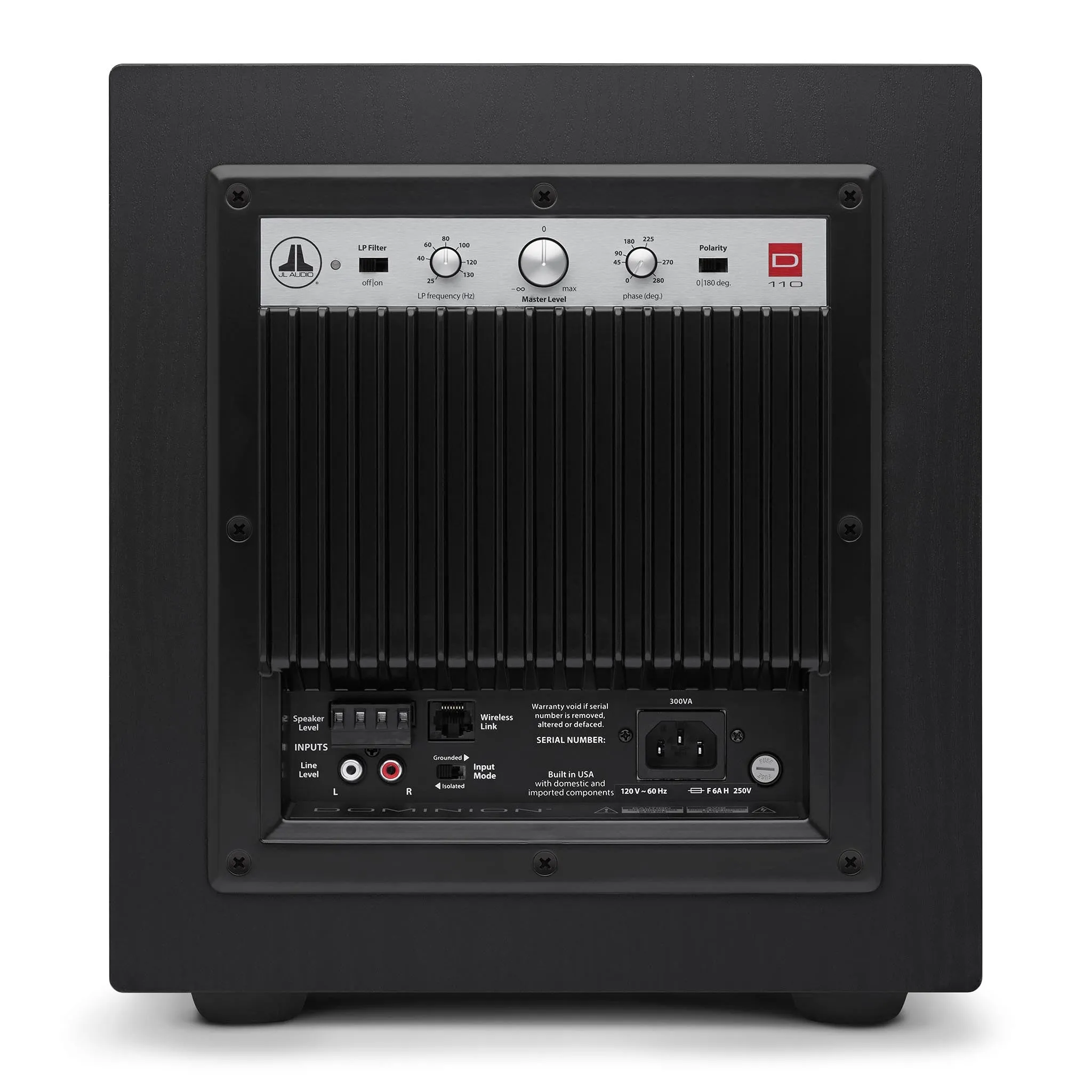 JL Audio Dominion d110 10" Subwoofer