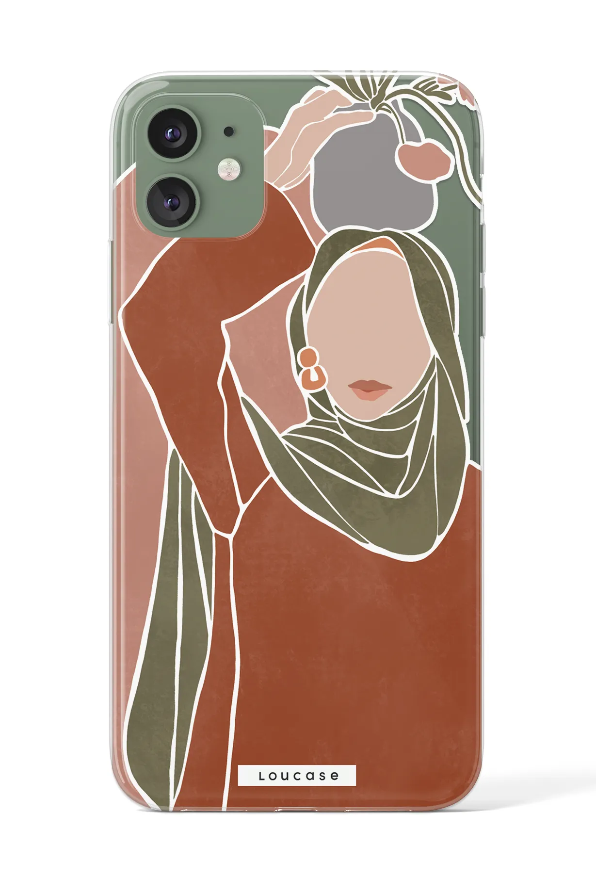Kareen KLEARLUX™ Phone Case | LOUCASE