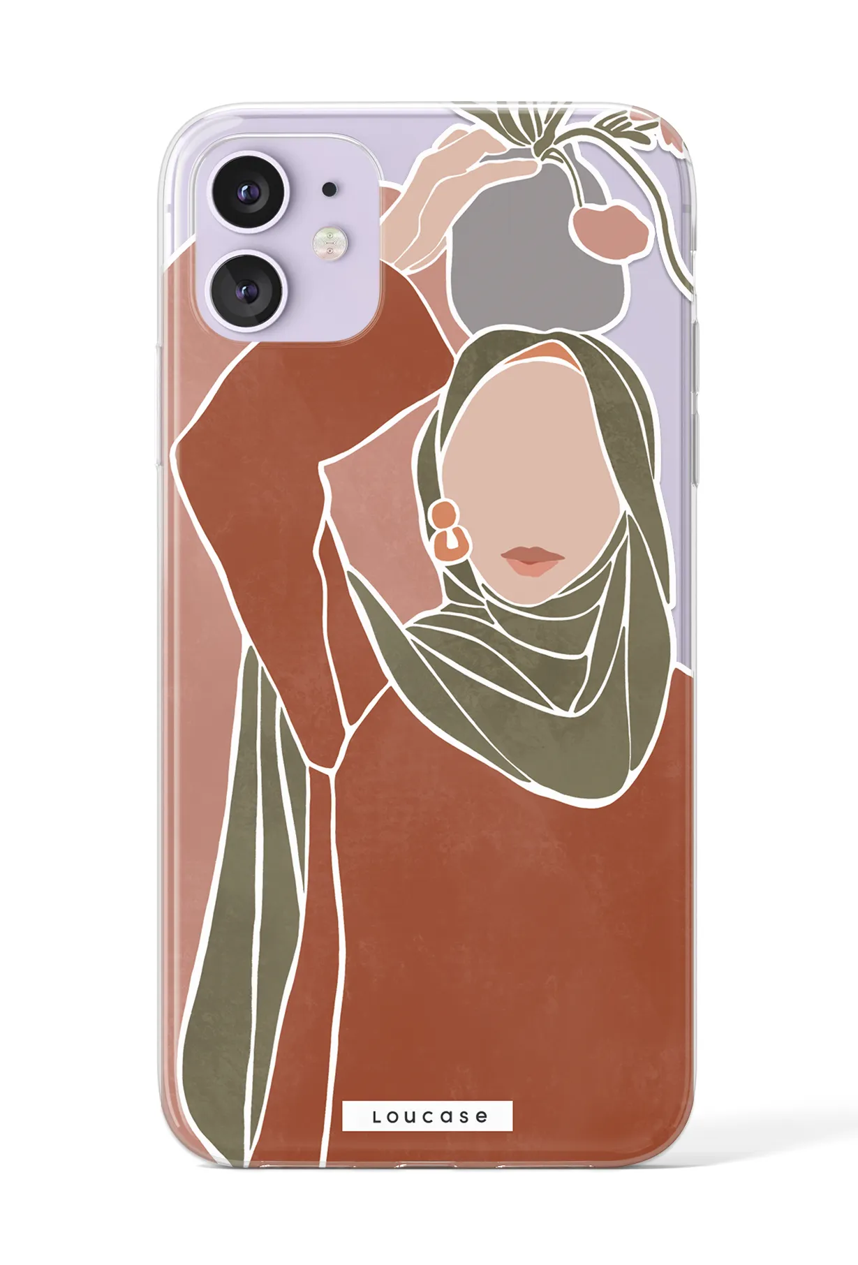 Kareen KLEARLUX™ Phone Case | LOUCASE