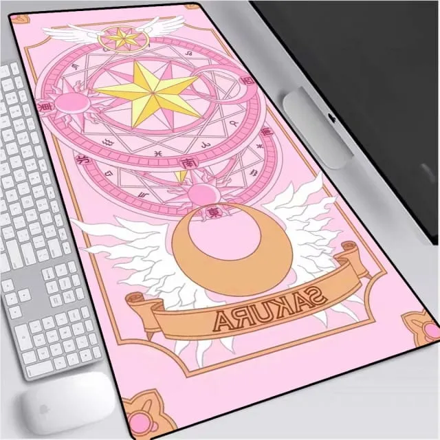 Kawaii Pink Cardcaptor Sakura LED Mouse Pad