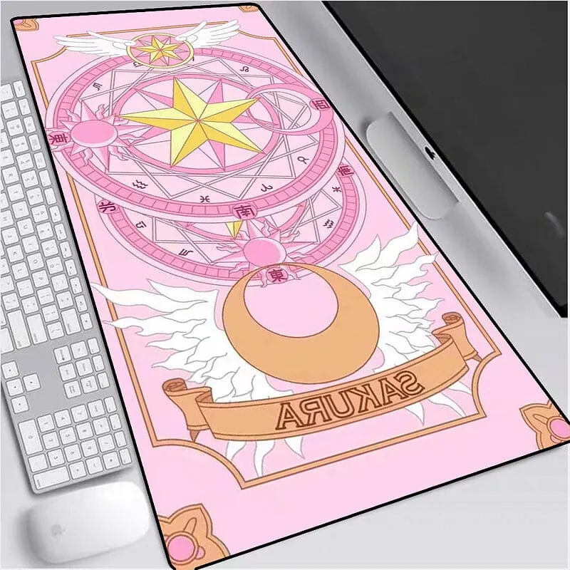 Kawaii Pink Cardcaptor Sakura LED Mouse Pad