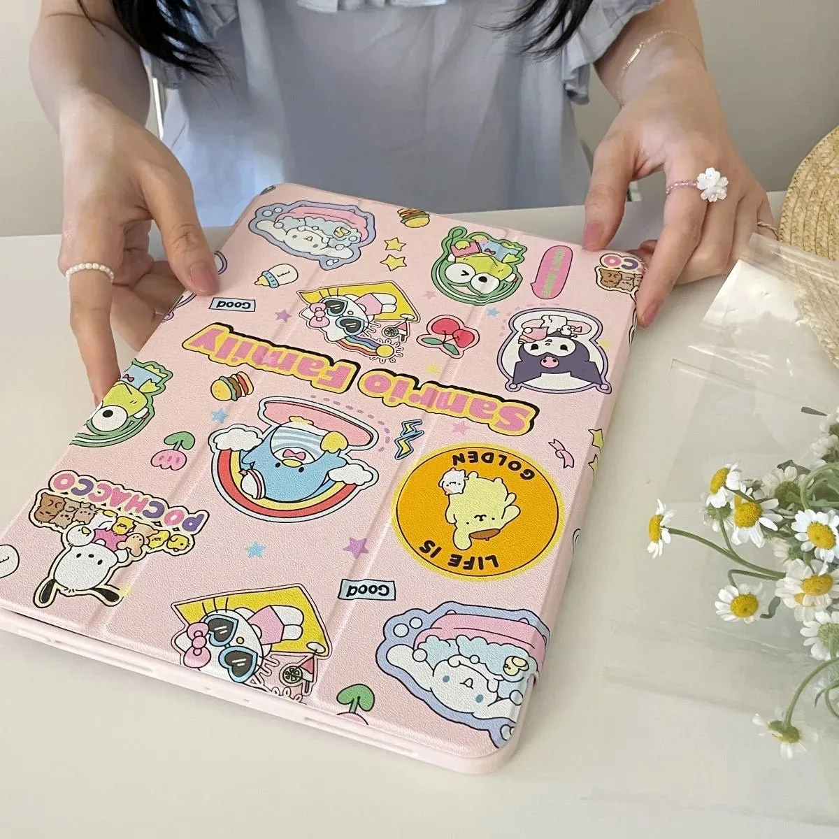 Kawaii Sanrio iPad Case