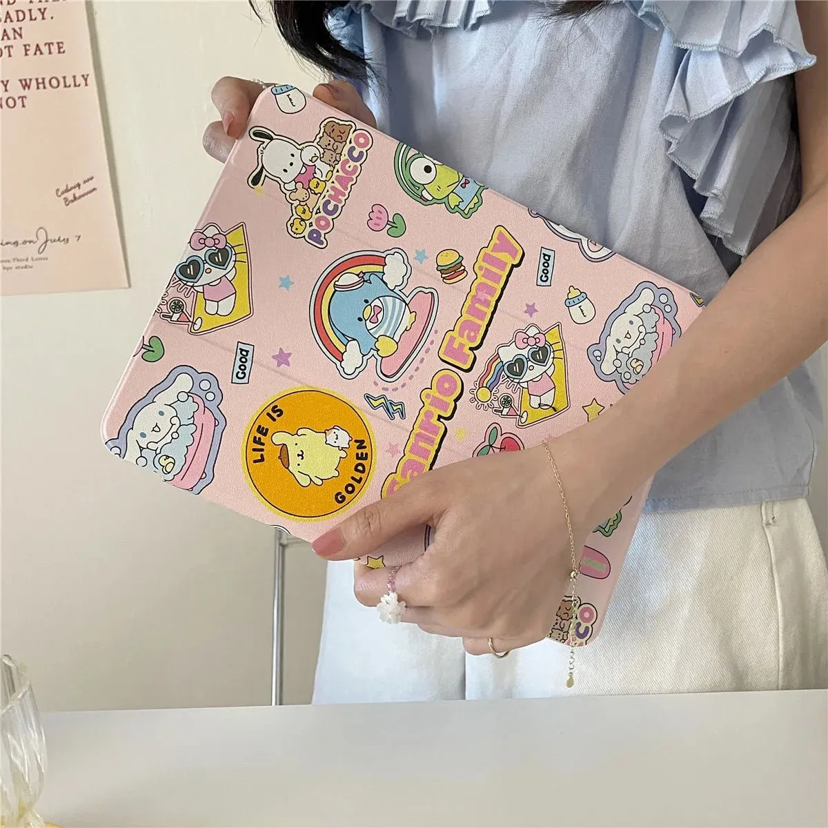 Kawaii Sanrio iPad Case