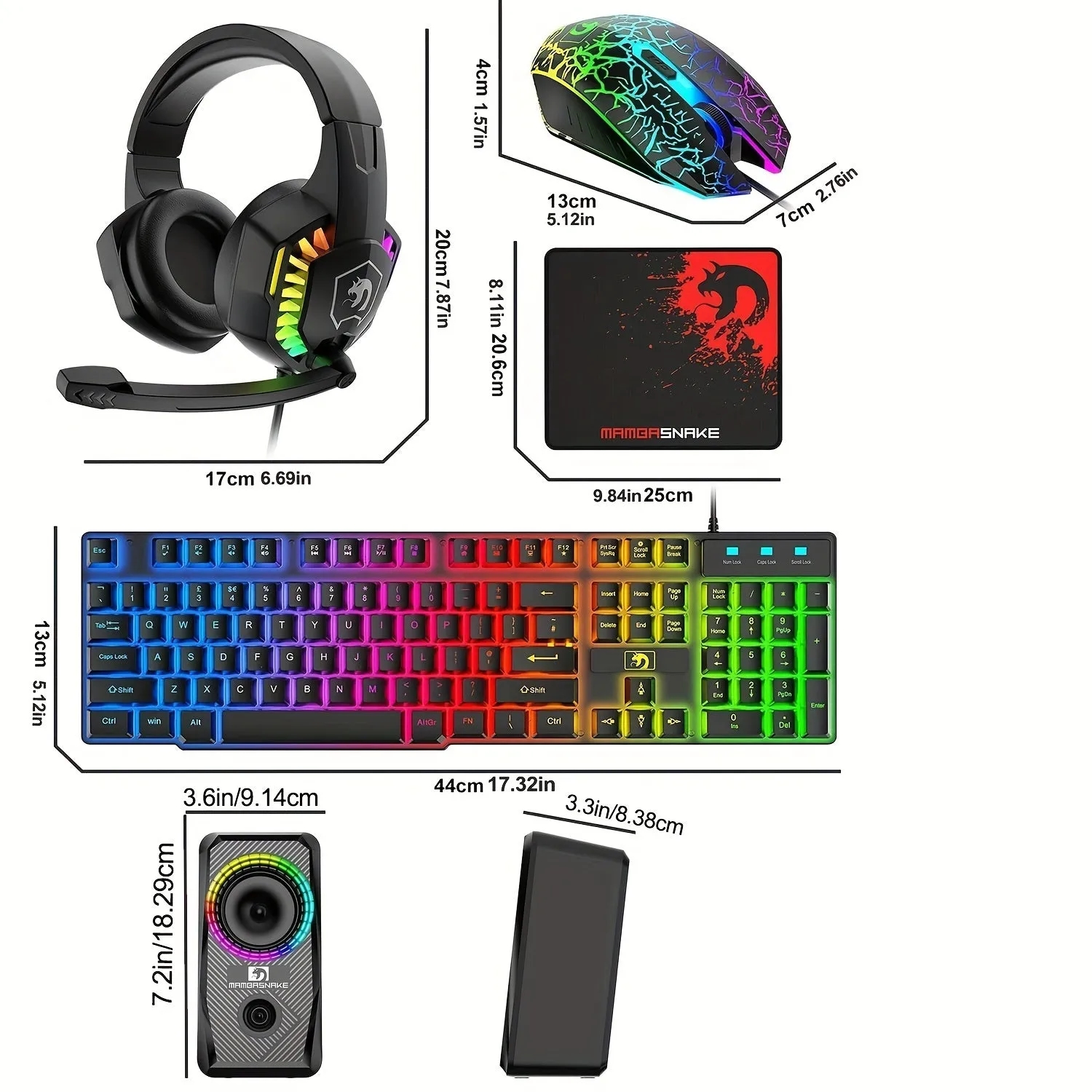 Keyboard Mouse Pad Combo offer UK layout