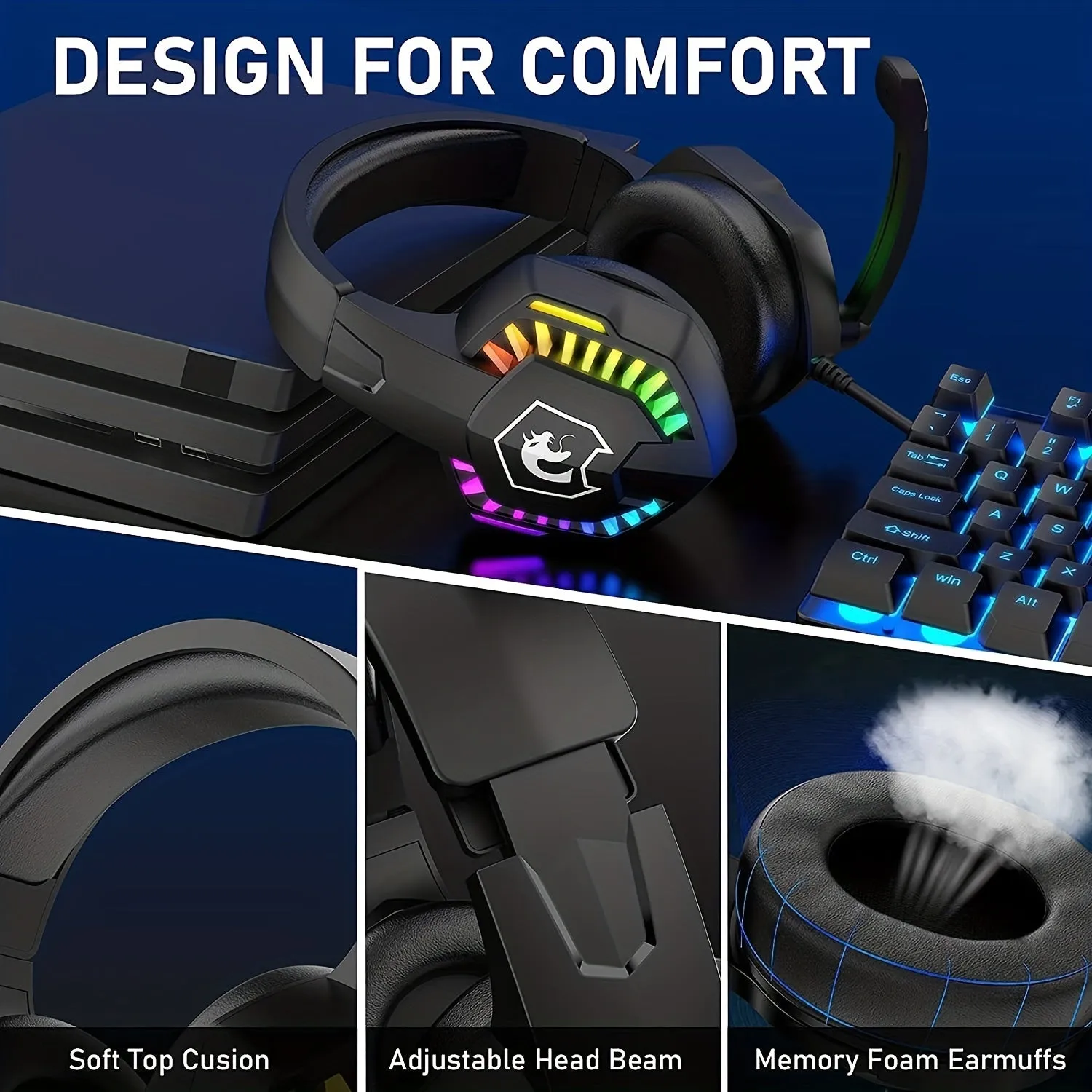 Keyboard Mouse Pad Combo offer UK layout