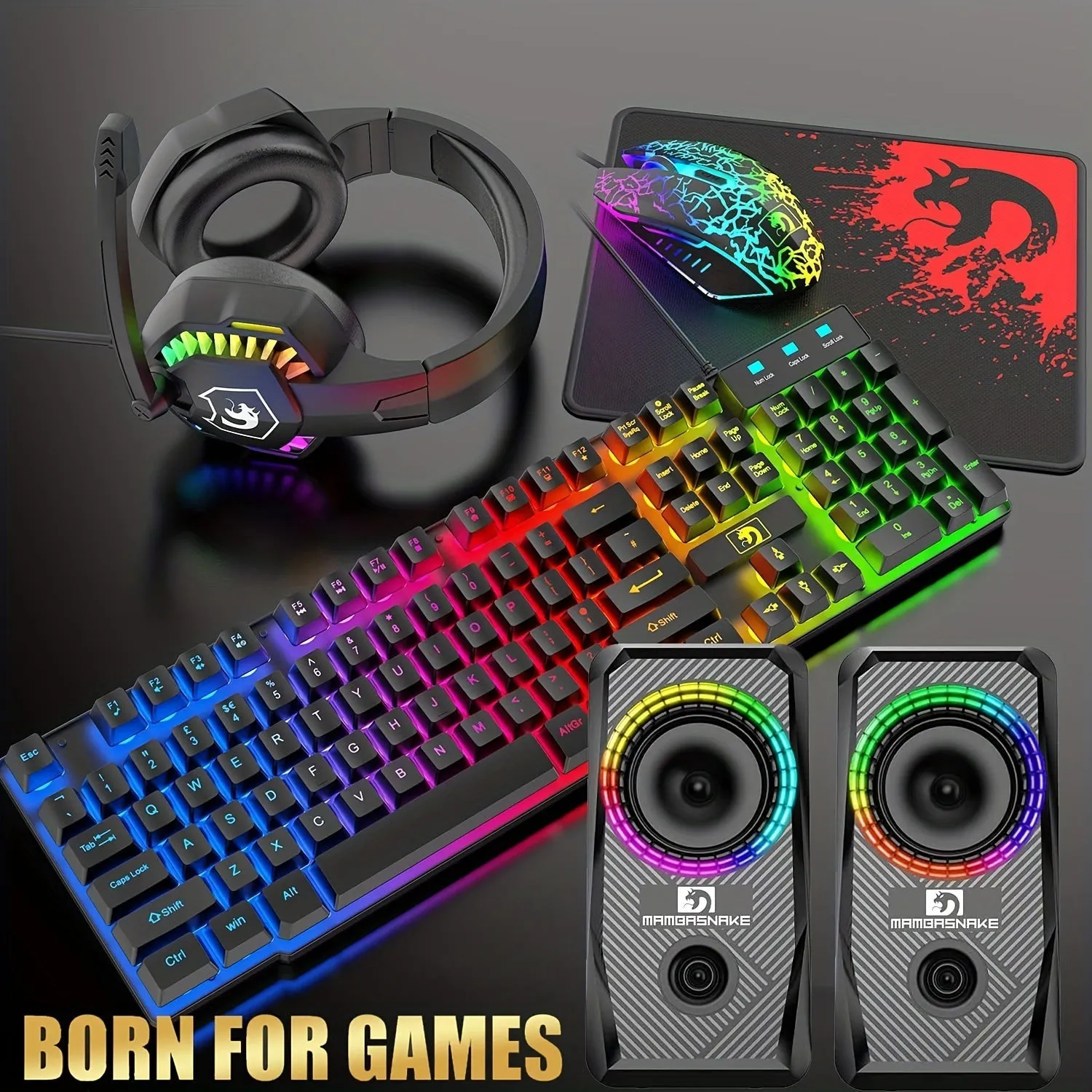 Keyboard Mouse Pad Combo offer UK layout
