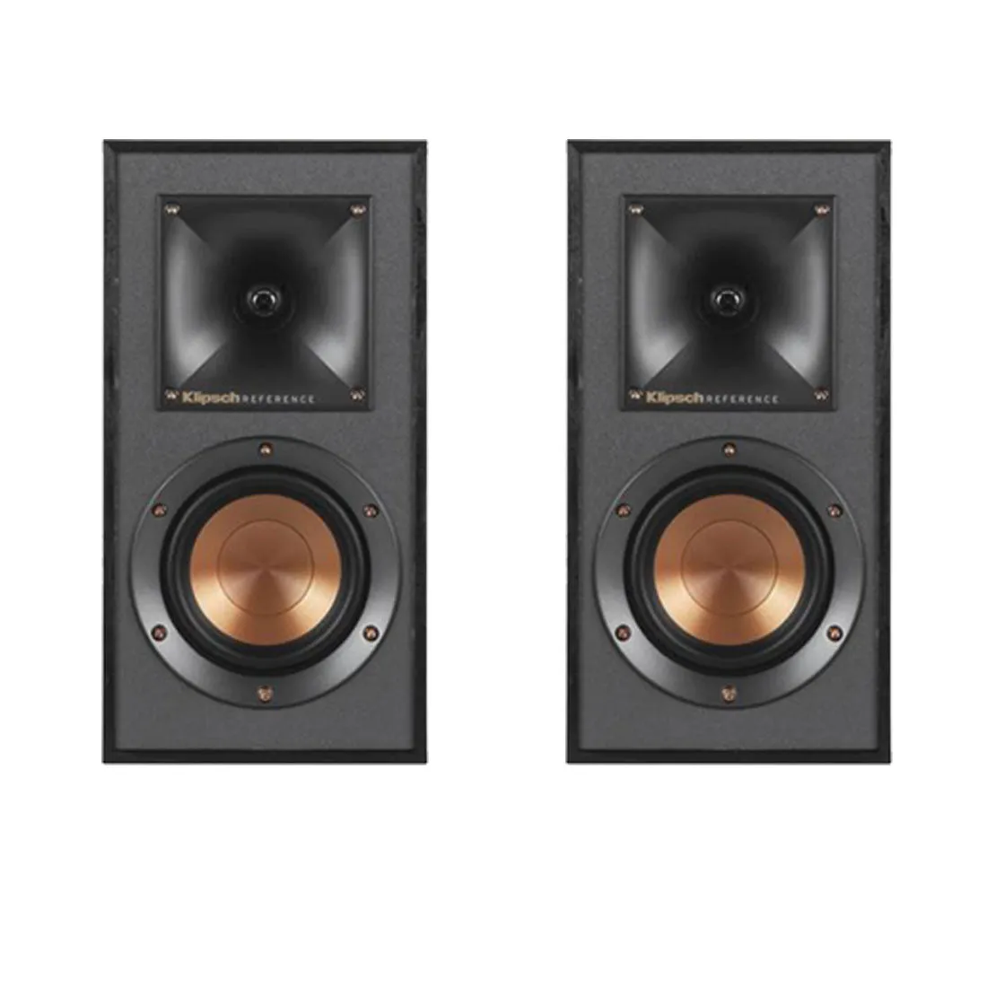 Klipsch R-41M Reference Bass-Reflex Design Bookshelf Speakers ?€? Black ?€? Pair