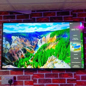 LG 43 Inch 43UN71 Series webOS Smart 4K UHD TV (Active HDR, Bluetooth, WiFi, Miracast, AirPlay) - Foreign Used