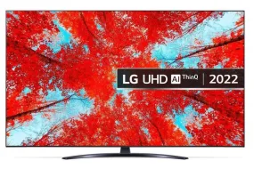 LG 50UQ91006LAAEK (2022) LED HDR 4K Ultra HD Smart TV, 50 inch with Freeview HD-Freesat HD, Ashed Blue
