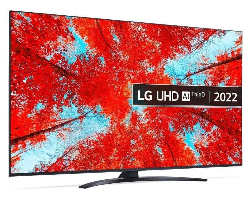 LG 50UQ91006LAAEK (2022) LED HDR 4K Ultra HD Smart TV, 50 inch with Freeview HD-Freesat HD, Ashed Blue