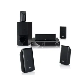 LG HX806SG 5.1Ch 850W 3D Blu-ray DVD Home Cinema System (USB, FM, Aux, Optical, HDMI Out) - Foreign Used