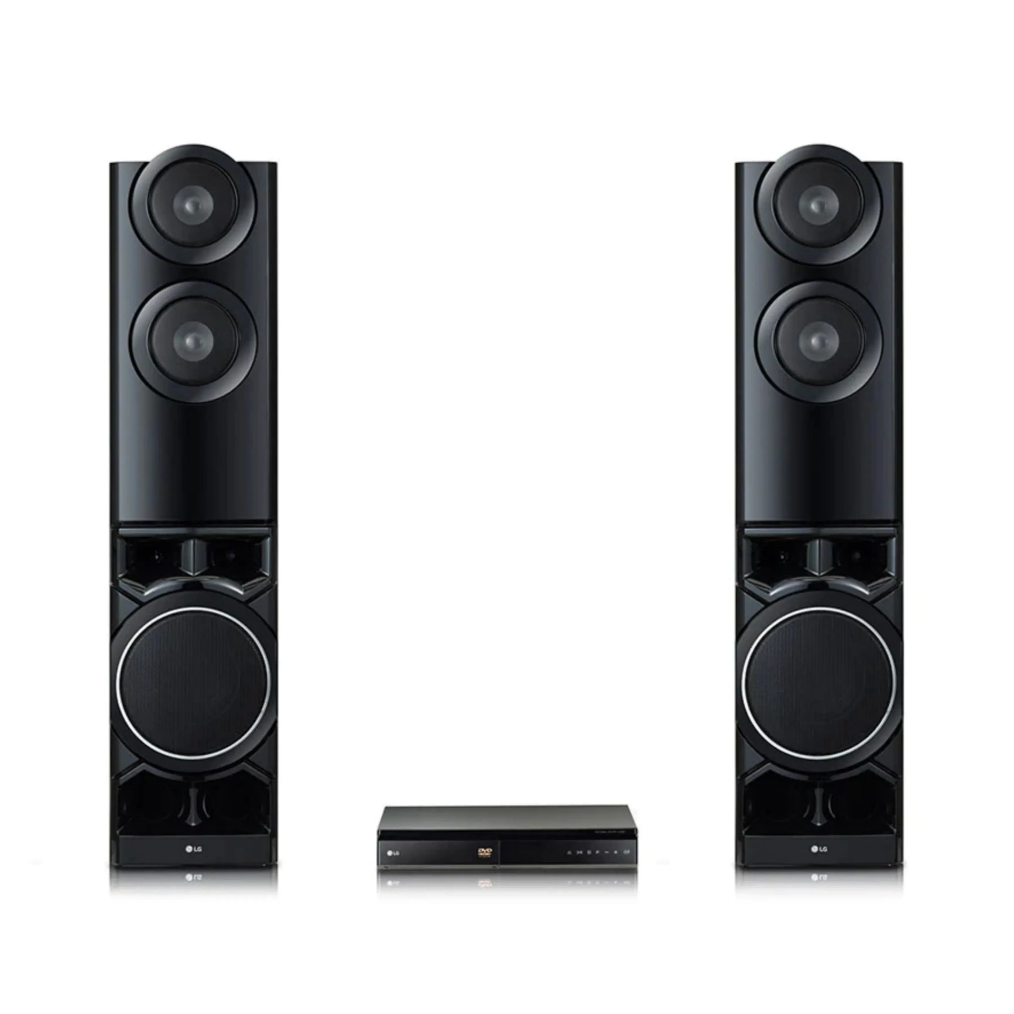 LG LHD687 4.2Ch 1,250W Dual Subwoofer Bodyguard DVD/CD Home Theater System - Brand New