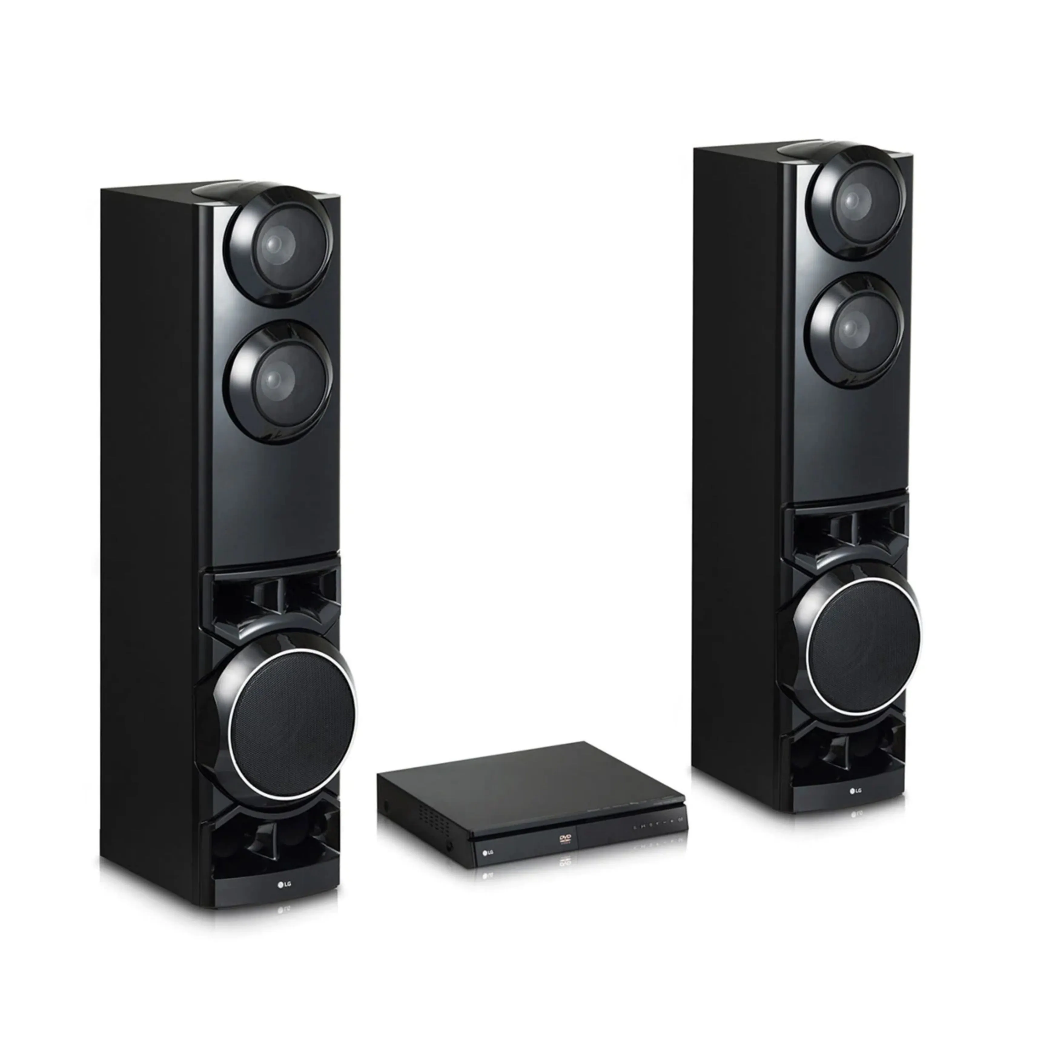 LG LHD687 4.2Ch 1,250W Dual Subwoofer Bodyguard DVD/CD Home Theater System - Brand New