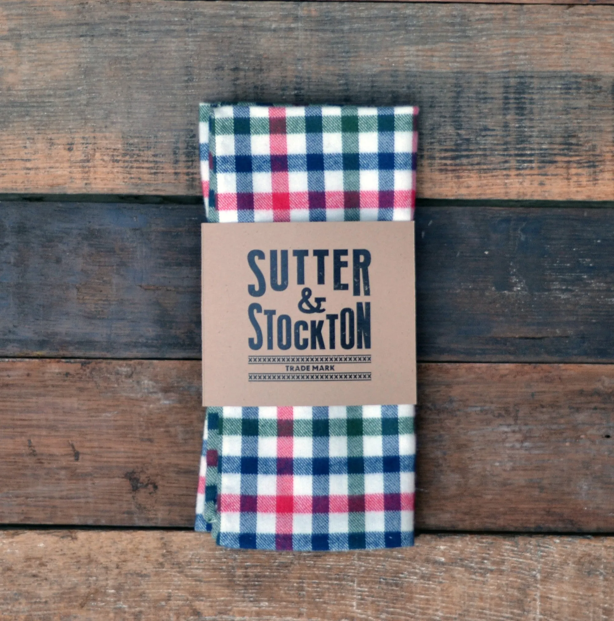 Lightweight Flannel Pocket Square - RGB