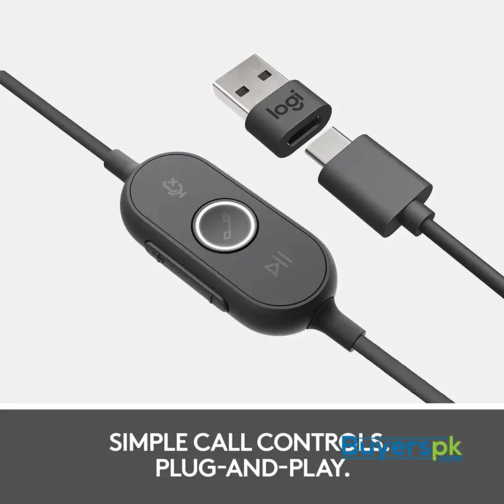 Logitech Zone Uc Wired Noise Canceling Headset