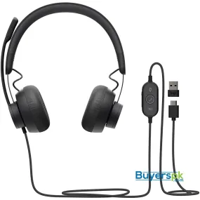 Logitech Zone Uc Wired Noise Canceling Headset