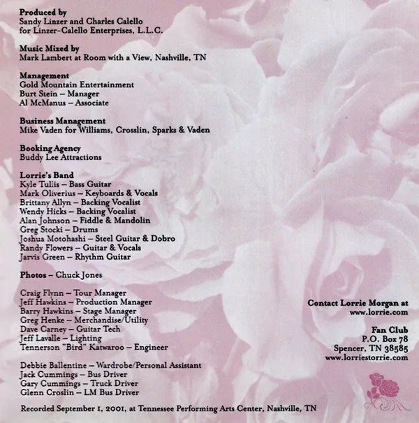 Lorrie Morgan - The Color Of Roses (2xCD, Album) (NM or M-)