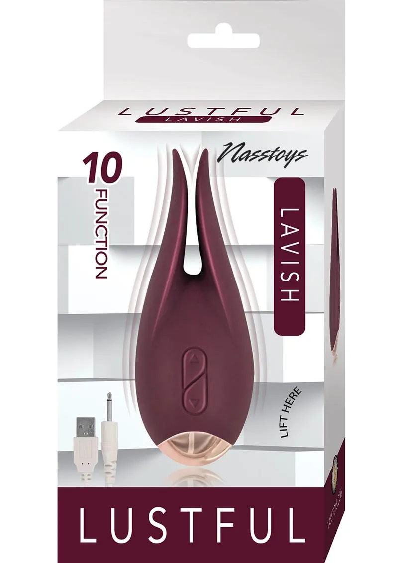 Lustful Lavish Silicone Rechargeable Vibrator