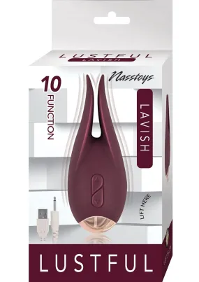 Lustful Lavish Silicone Rechargeable Vibrator