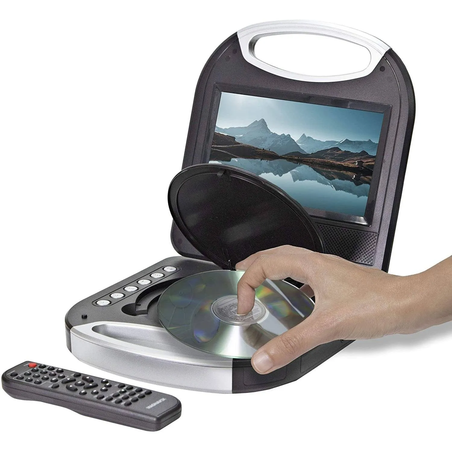 Magnavox MTFT750-BK Portable 7 inch TFT DVD/CD Player