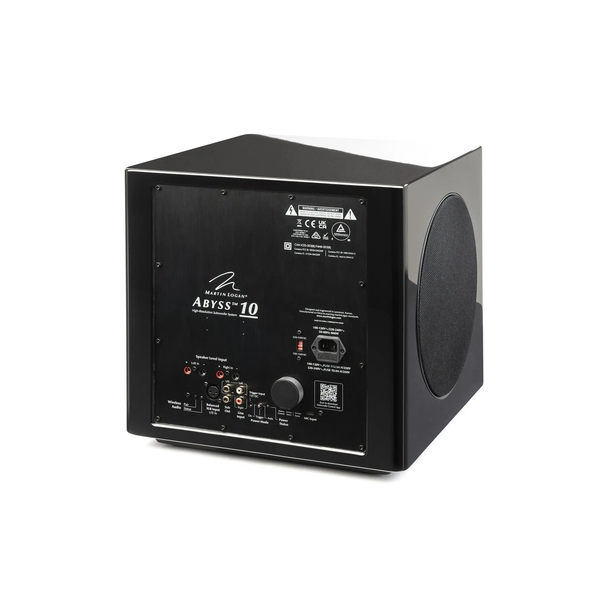 Martin Logan Abyss 10 Hybrid Powered 10" Subwoofer