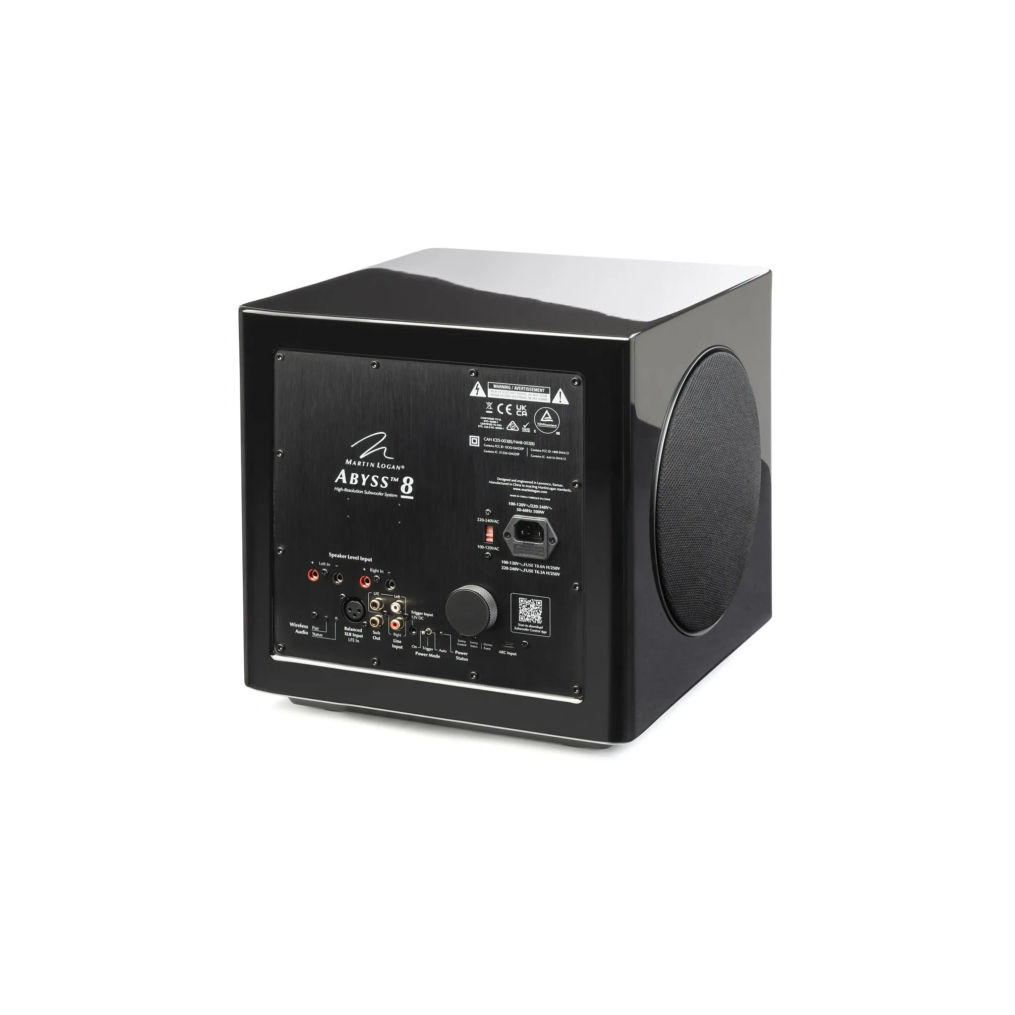 Martin Logan Abyss 8 Hybrid Powered 8" Subwoofer