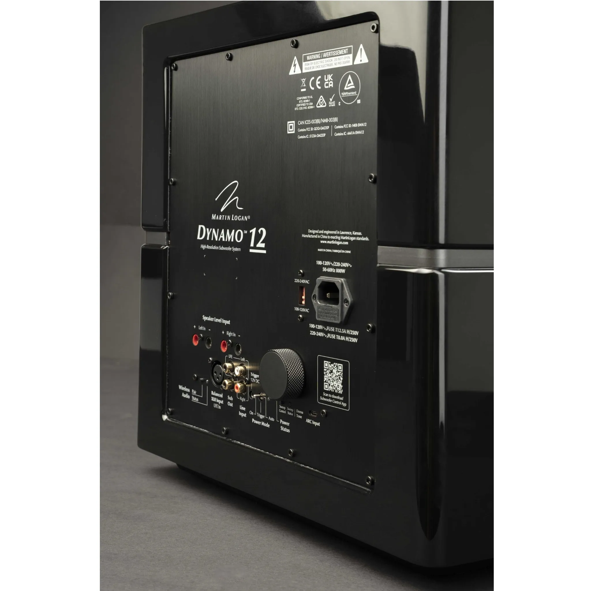 Martin Logan Dynamo 12 Powered 12" Subwoofer